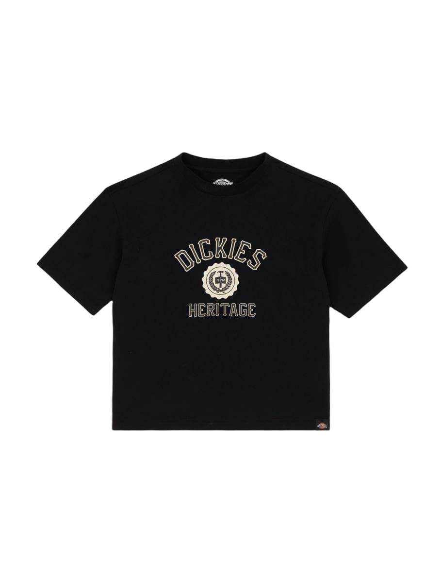 Schwarzes Oxford-T-Shirt für Damen von Dickies