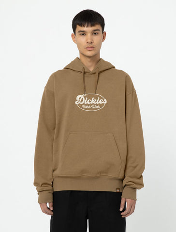 Dickies Gridley men's hoodie dark beige