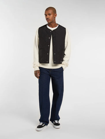 Dickies Gilet trapuntato da uomo Samburg nero