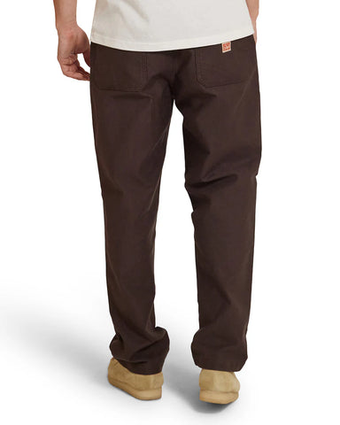 Deus Men's Pant Hank Whipcord Brown DMF244698-BRW