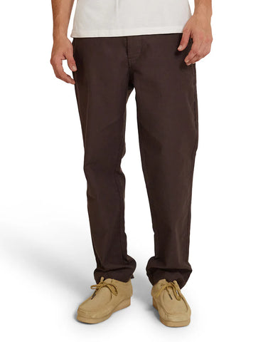 Deus Men's Pant Hank Whipcord Brown DMF244698-BRW