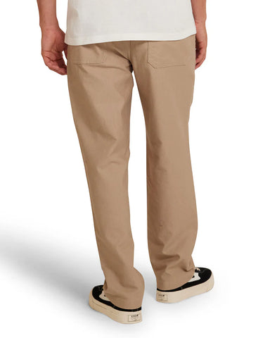 Deus Pantalone da uomo Hank Whipcord Beige