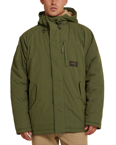 Deus Men's Cruiser Jacket Green DMF246665