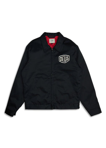 Deus Ex Machina Giacca da uomo Workwear nera