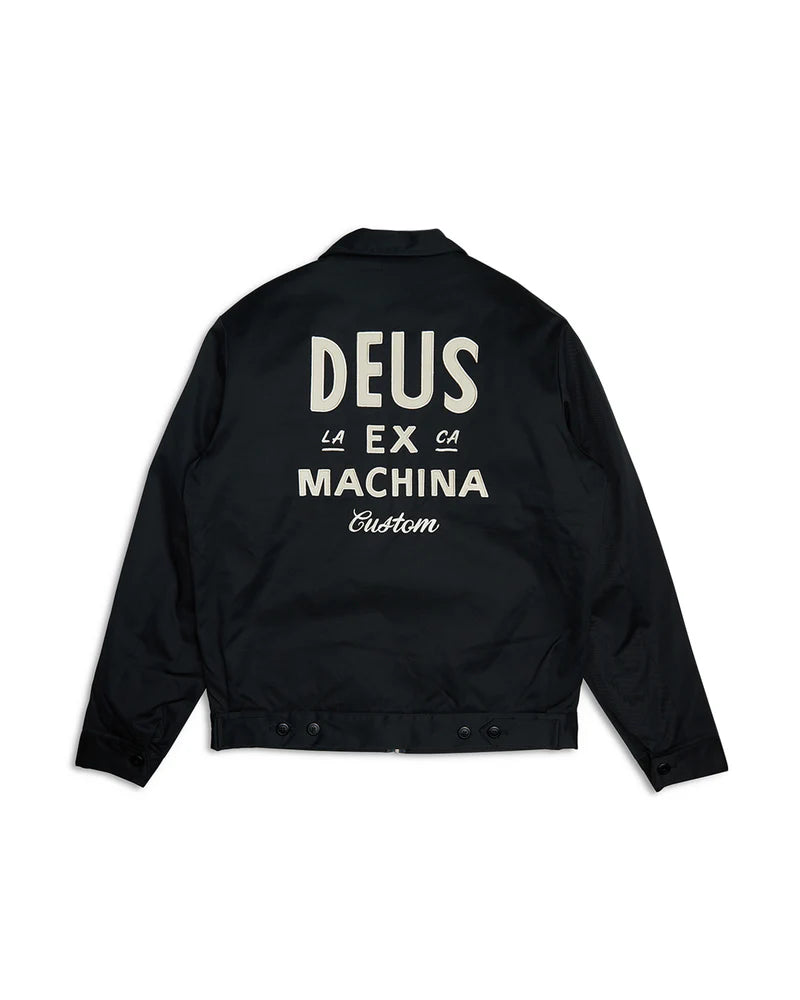 Deus Ex Machina Giacca da uomo Workwear nera