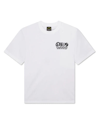 Deus Ex Machina T-Shirt da uomo manica corta Labyrinth bianca