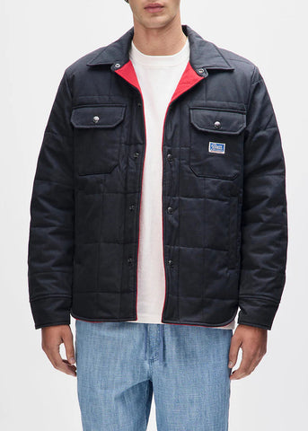 Deus Ex Machina Giacca trapuntata da uomo Maxwell nera