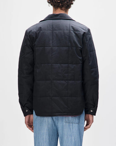 Deus Ex Machina Giacca trapuntata da uomo Maxwell nera