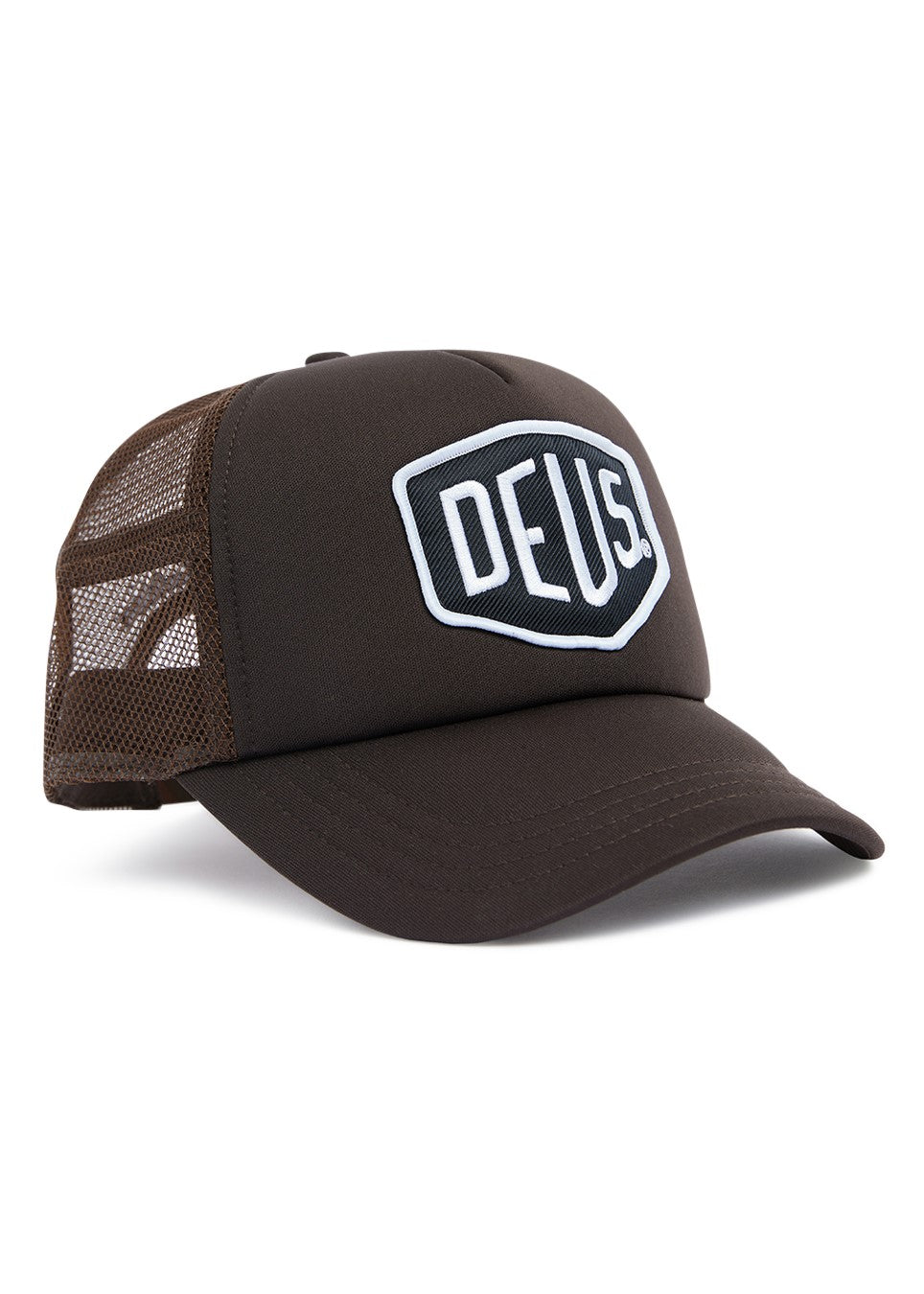 Deus Unisex Baylands Trucker Hat Brown DMS07875-BRW