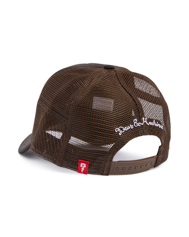 Deus Unisex Baylands Trucker Hat Brown DMS07875-BRW