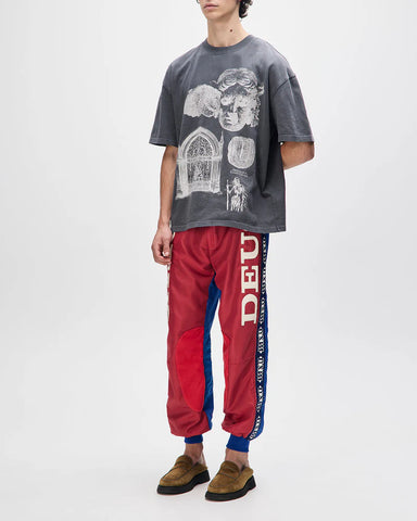 Deus Ex Machina T-Shirt da uomo manica corta Invocation grigia