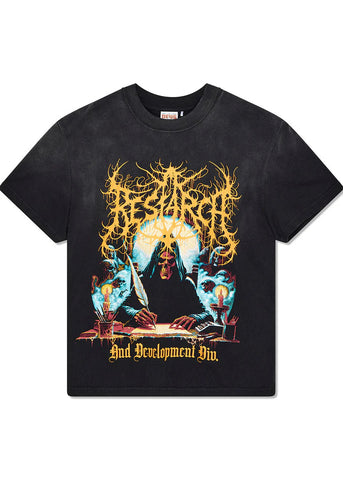 Deus Ex Machina T-Shirt da uomo manica corta R&D grigio