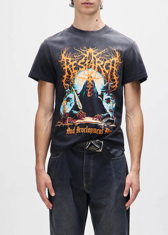 Deus Ex Machina T-Shirt da uomo manica corta R&D grigio