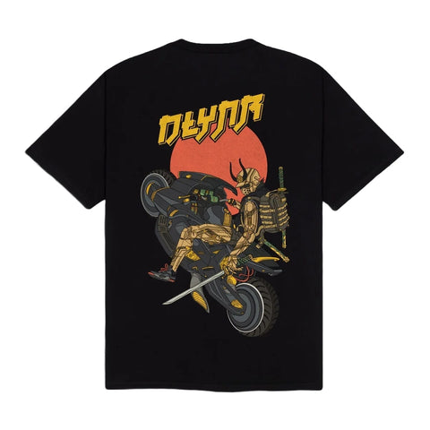 Dolly Noire T-Shirt da uomo manica corta Parcival nera