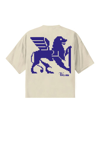 Wasabi T-Shirt da uomo manica corta Bit beige