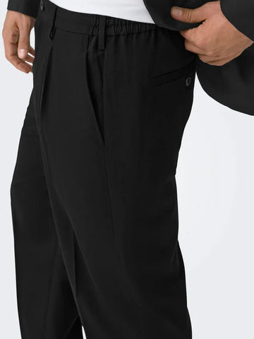Only & Sons Pantalone da uomo Miro nero