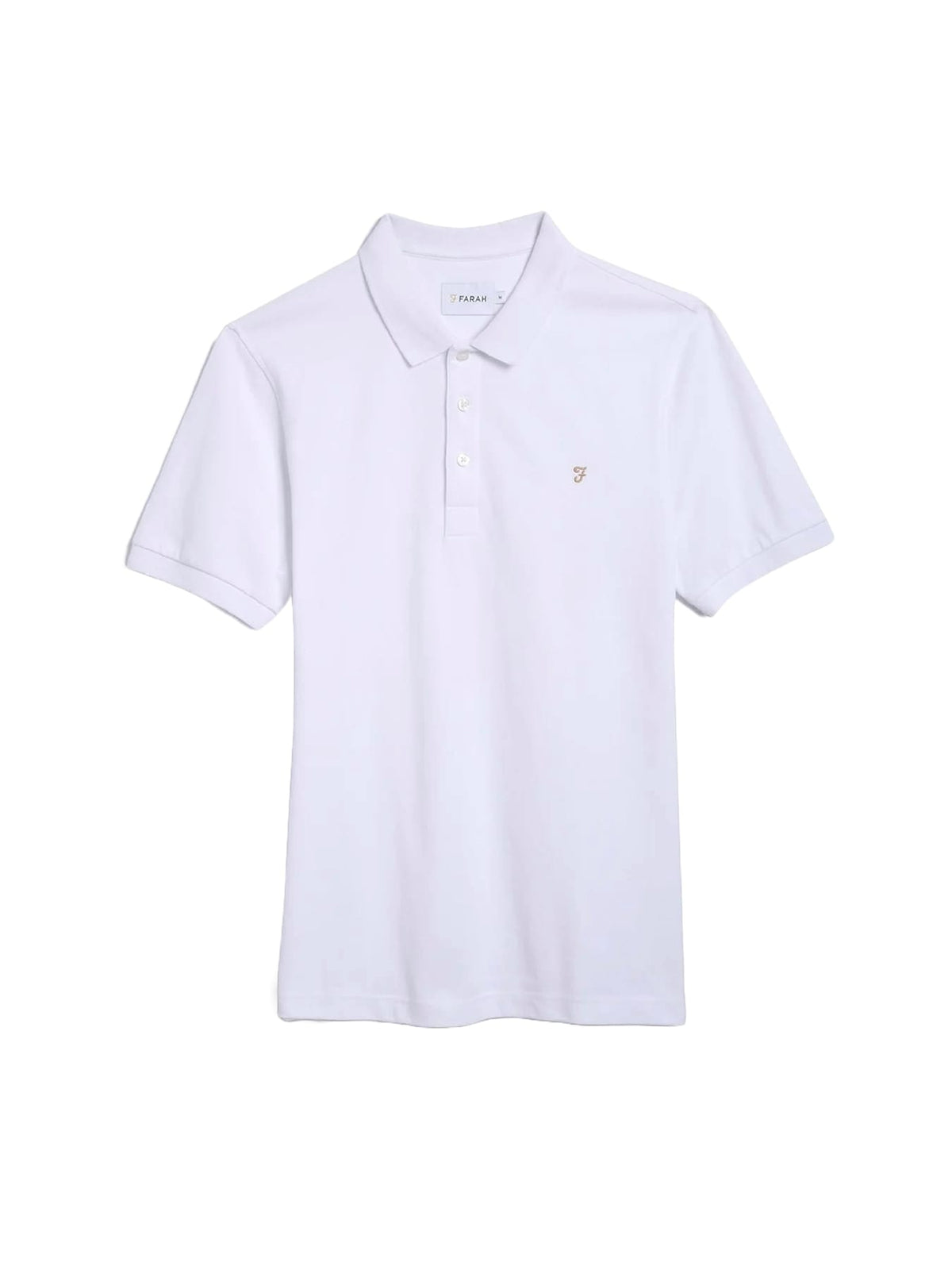 Farah Blanes Men's Polo Shirt White