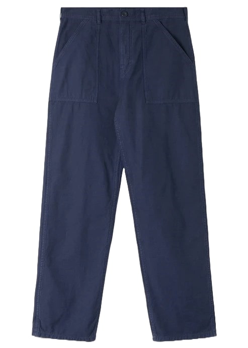 Stan Ray Comfortable Pants Unisex Fat Blue