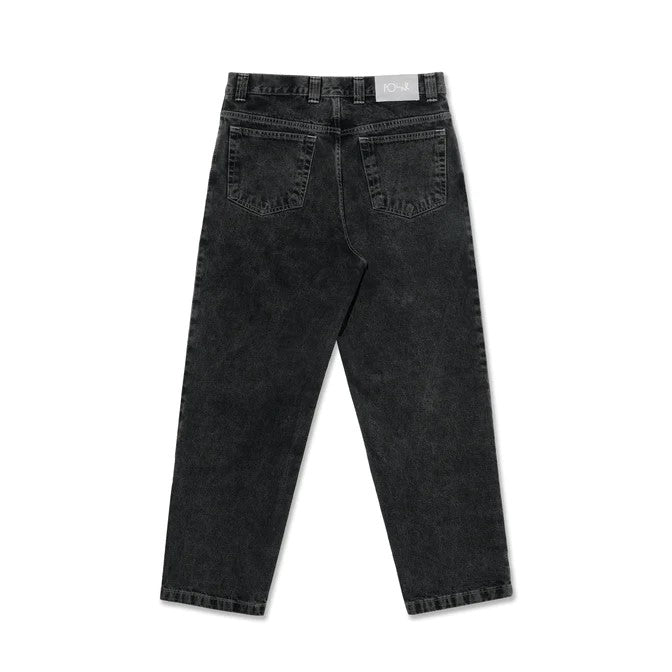 Polar Skate Jeans semi baggy da Uomo '93! Denim nero lavato