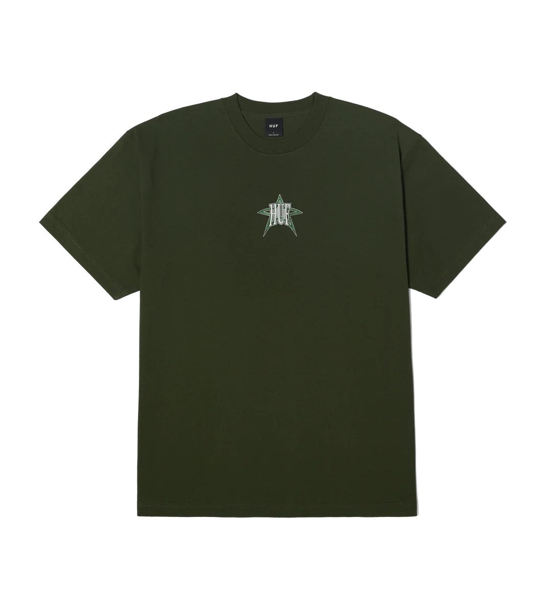 Huf Men's T-Shirt Short Sleeve Galactic Green