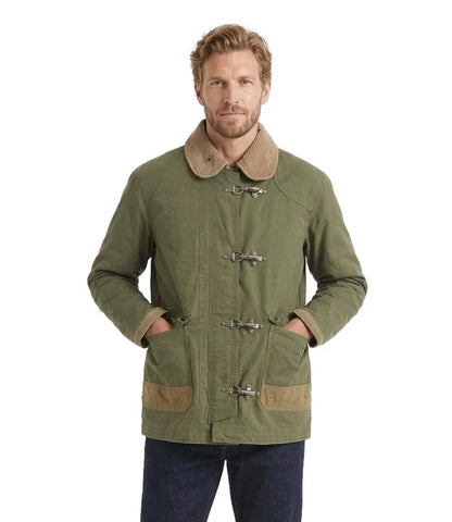 Chesapeake’s Giacca das uomo Fireman Jungle verde