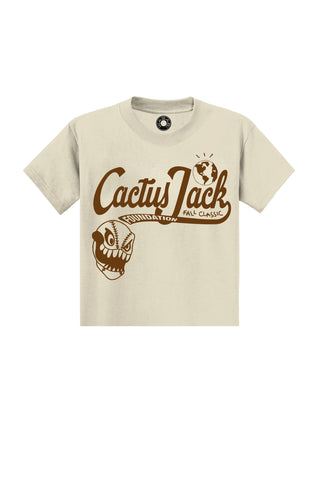 Wasabi T-Shirt da uomo manica corta Cactus Club beige