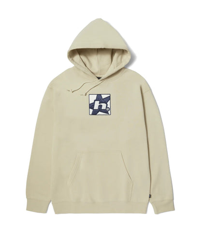 Huf Unisex Hoodie Star Beige