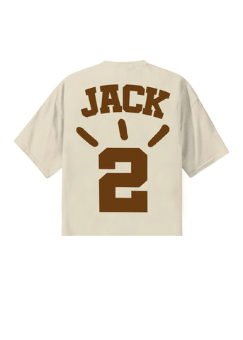 Wasabi T-Shirt da uomo manica corta Cactus Club beige