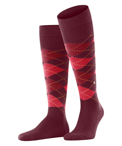 Burlington Preston Gambaletti da uomo con Fantasia Argyle a Rombi Preston