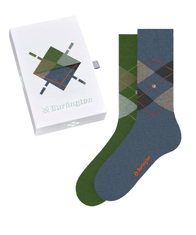 Burlington Calzini da uomo Basic Gift Box multicolor