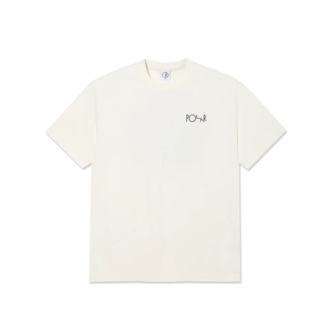 Polar Skate T-Shirt da uomo manica corta Contrast Fill Logo