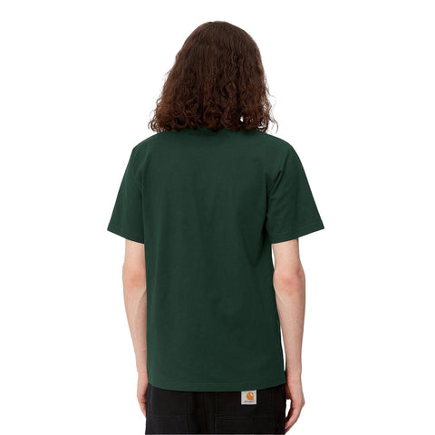 Carhartt Wip T-Shirt Uomo University Verde