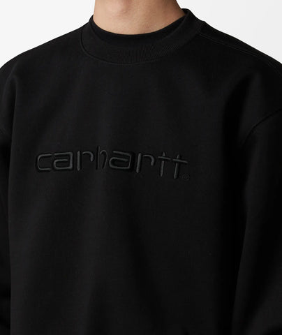 Carhartt Wip Felpa girocollo da uomo Carhartt nera