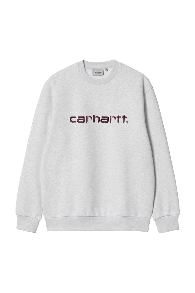 Carhartt Wip Felpa girocollo da uomo Carhartt grigio