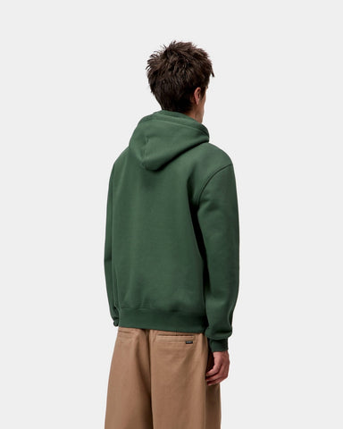 Carhartt Wip Felpa con cappuccio da uomo Carhartt verde