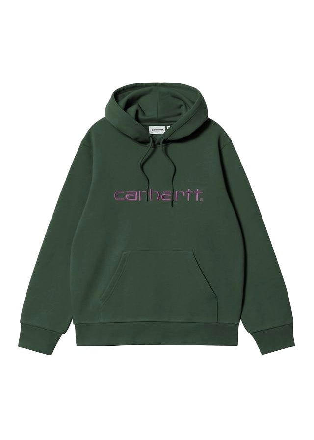 Carhartt Wip Felpa con cappuccio da uomo Carhartt verde