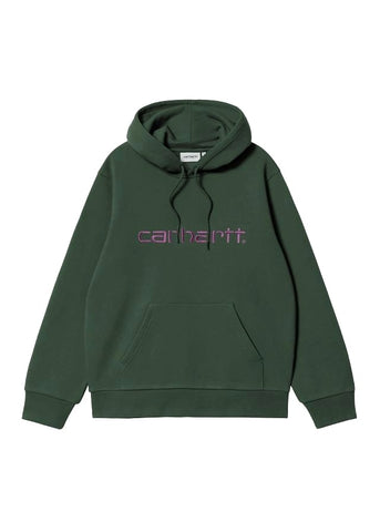 Carhartt Wip Felpa con cappuccio da uomo Carhartt verde