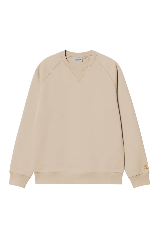 Carhartt Wip Felpa girocollo da uomo Chase beige