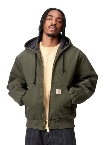 Carhartt Wip Giacca in canvas da uomo Og Active verde