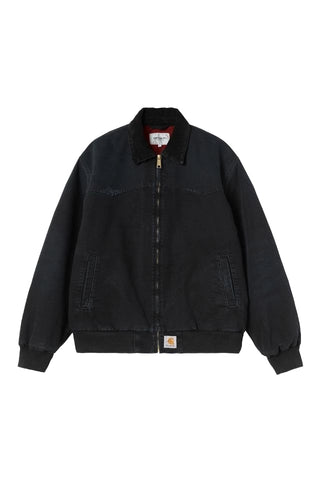 Carhartt Wip Herren OG Santa Fe Jacke in Schwarz