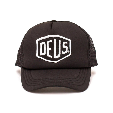 Deus Cappello Unisex Baylands Trucker Nero