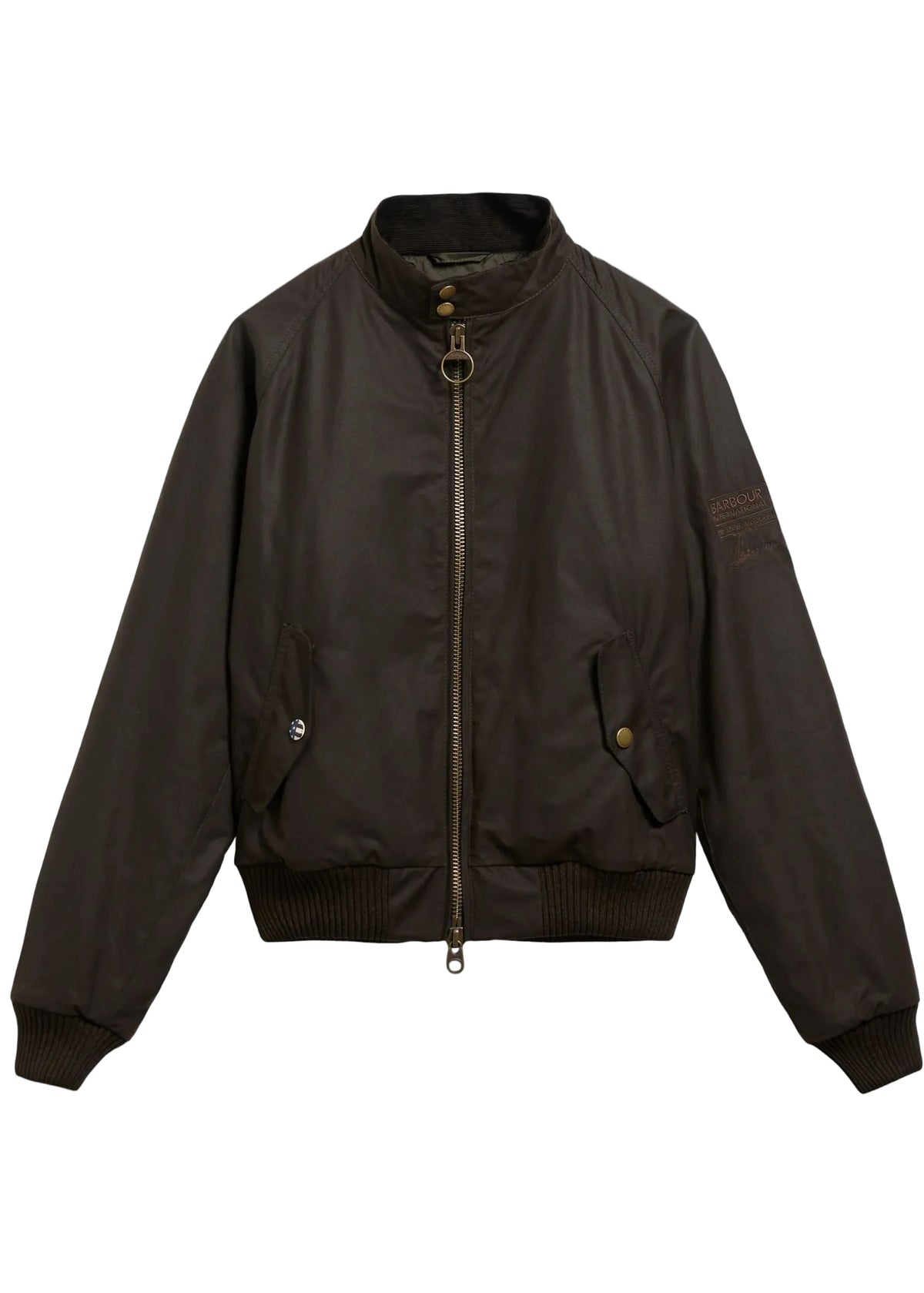 Barbour International Giacca cerata da uomo Steve McQueen olive