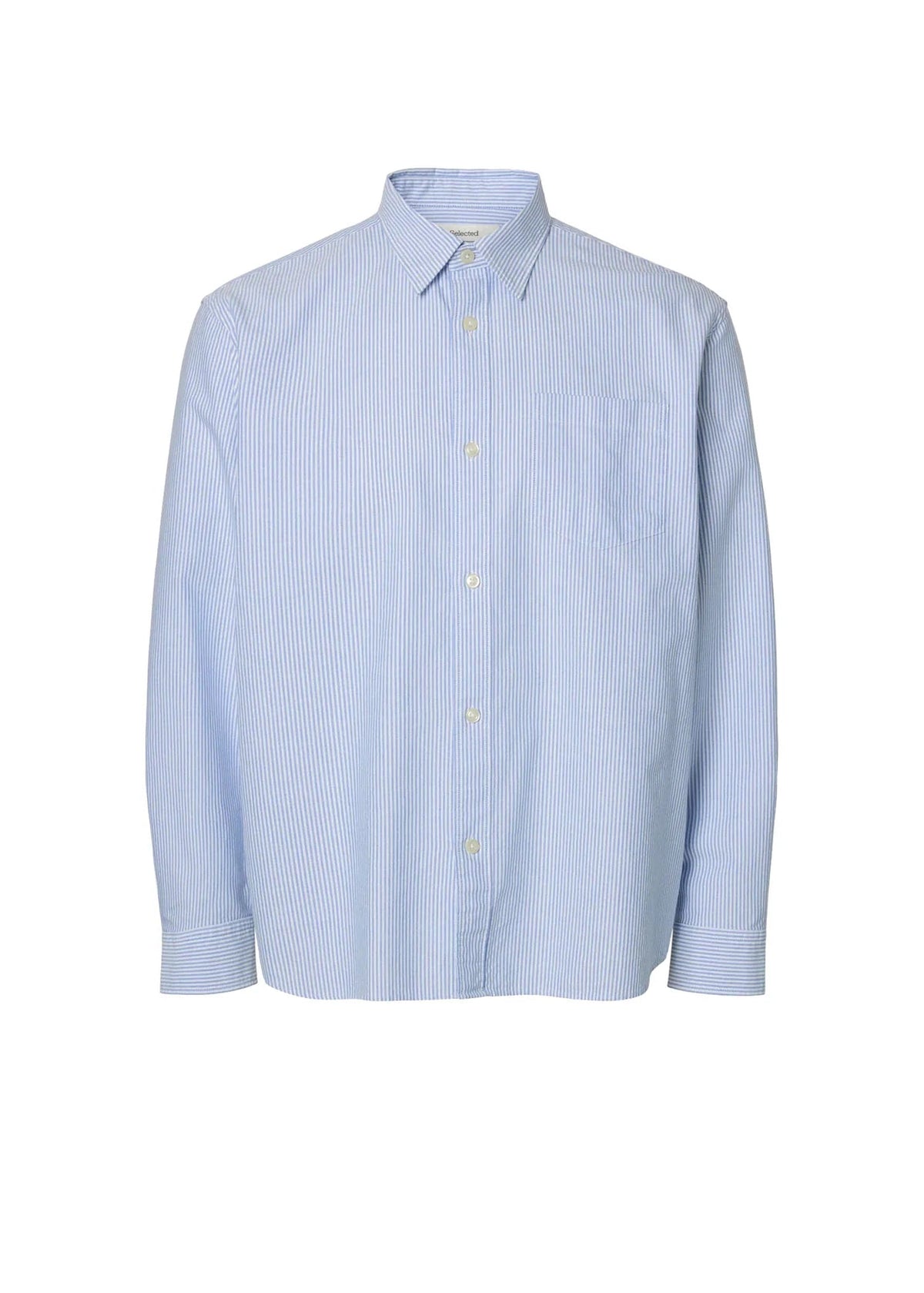 Selected Camicia rigata da uomo Sander