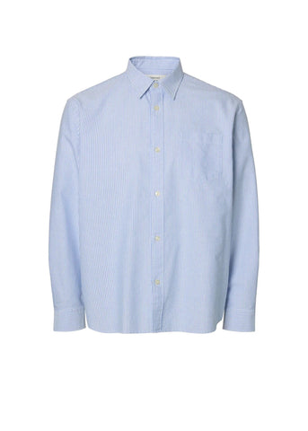 Selected Camicia rigata da uomo Sander