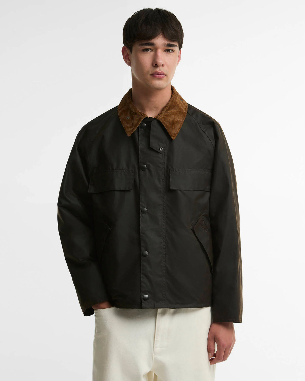 Barbour Giacca cerata a quattro tasche Transport  marrone