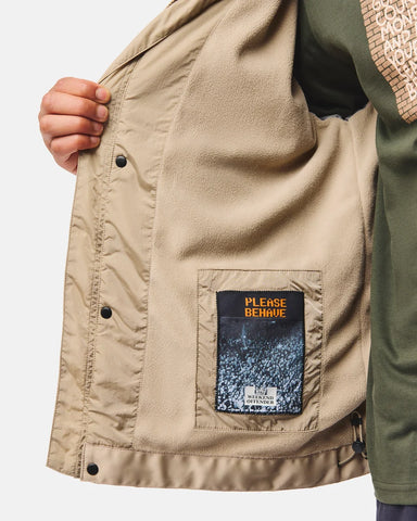 Weekend Offender Giacca antivento da uomo Tralee Rock beige