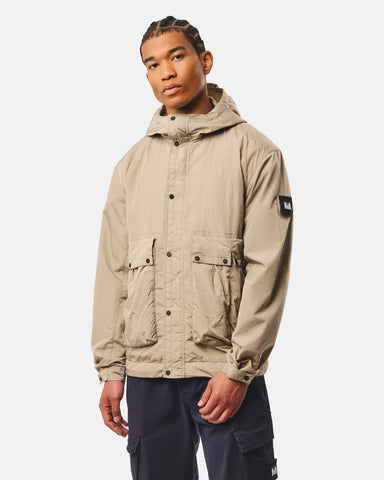 Weekend Offender Giacca antivento da uomo Tralee Rock beige