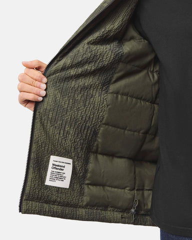 Weekend Offender Giacca da uomo Technician Ero verde