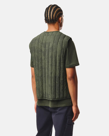 Weekend Offender Giacca smanicata da uomo  Fitzpatrick Ero verde