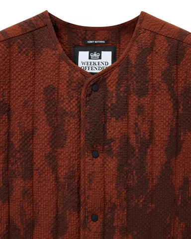 Weekend Offender Giacca smanicata da uomo Fitzpatrick Ero Mattone